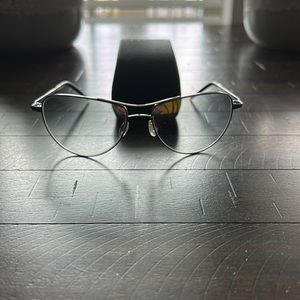 Oliver Peoples Aviator sunglasses